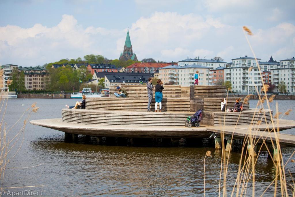 Apartdirect Hammarby Sjoestad Стокгольм Экстерьер фото