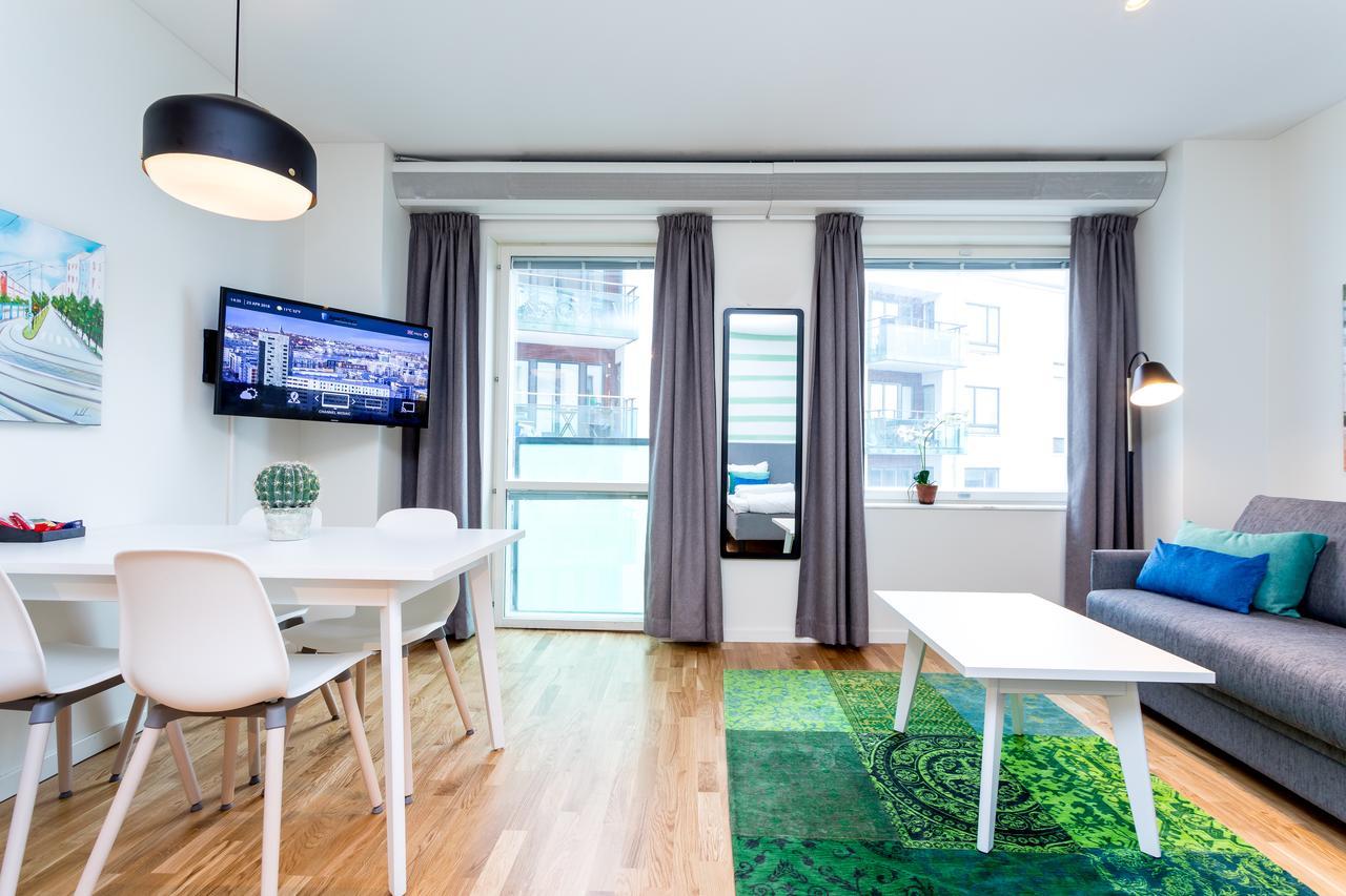 Apartdirect Hammarby Sjoestad Стокгольм Экстерьер фото