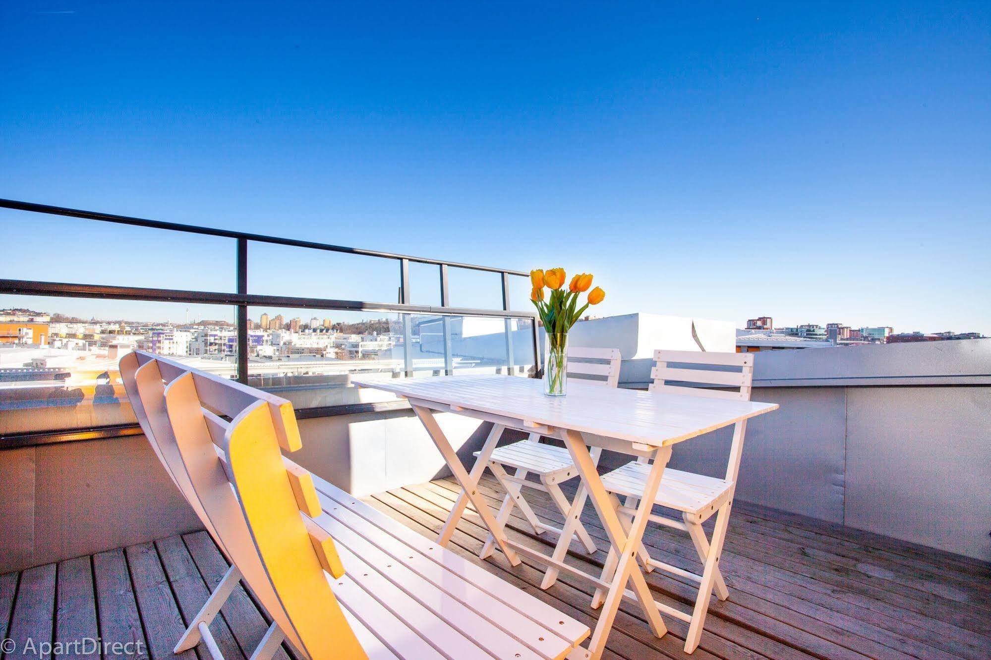 Apartdirect Hammarby Sjoestad Стокгольм Экстерьер фото
